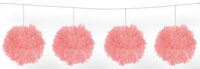 Pompoms slinger roze